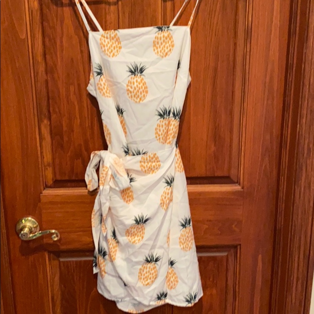 Pineapple sun dress